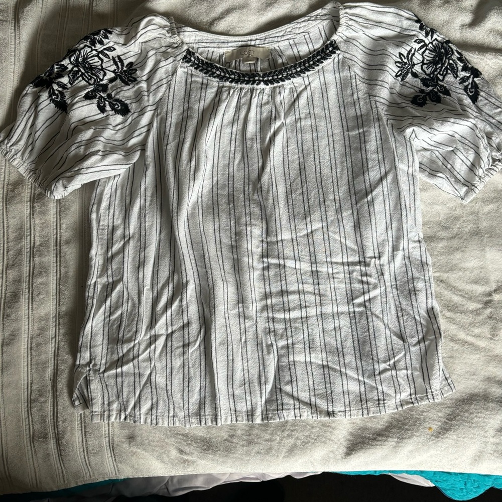 4-womens size small tops Loft/Banana Republic/Ralph Lauren/ Style & Co - Picture 9 of 13